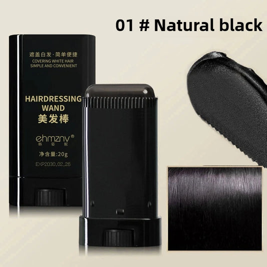 Temporary Hair Color Stick Long-Lasting Fast Cover Easy to Apply Hair and Beard Dye Penfor Root Touch-Ups and Color Corrections